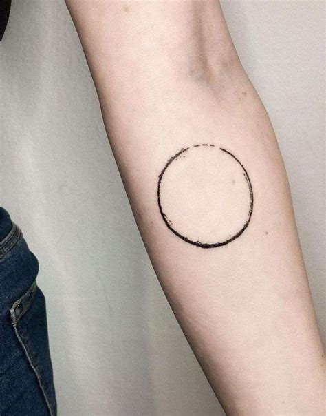 broken circle tattoo|60+ Circle Tattoo Ideas That You Will Come Round To Immediately.